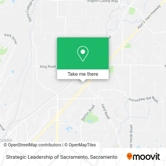 Mapa de Strategic Leadership of Sacramento