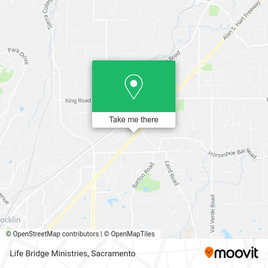 Life Bridge Ministries map
