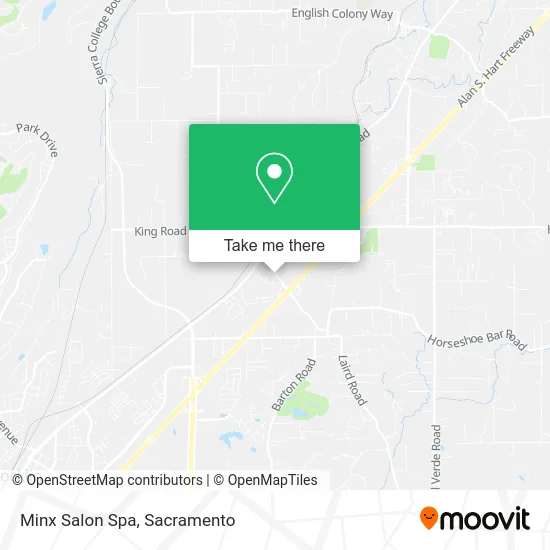 Minx Salon Spa map
