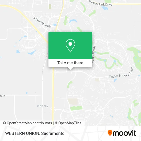Mapa de WESTERN UNION