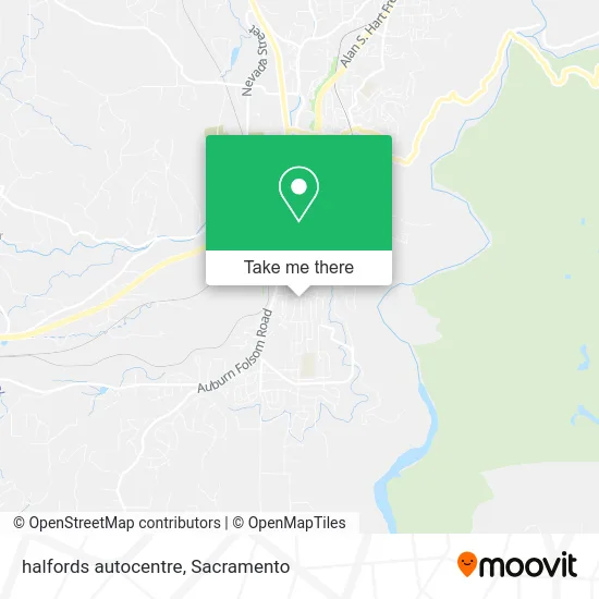 halfords autocentre map