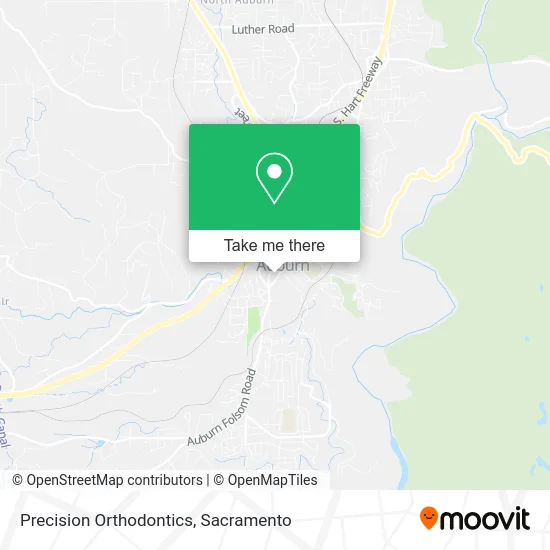 Mapa de Precision Orthodontics