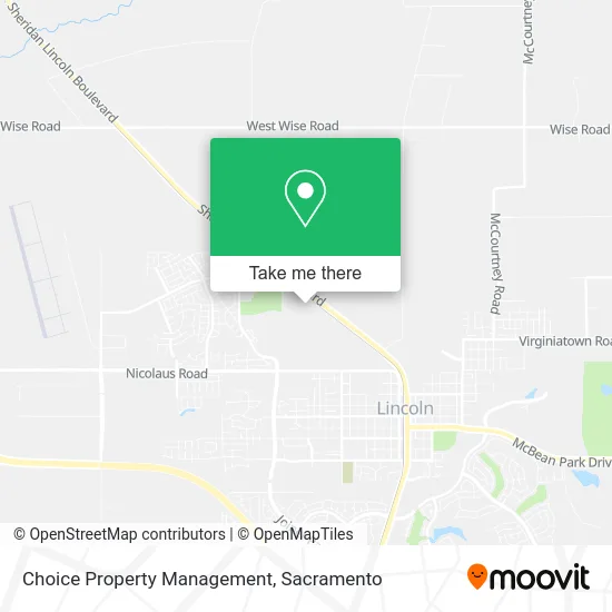Choice Property Management map