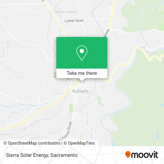 Mapa de Sierra Solar Energy