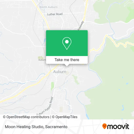 Mapa de Moon Healing Studio