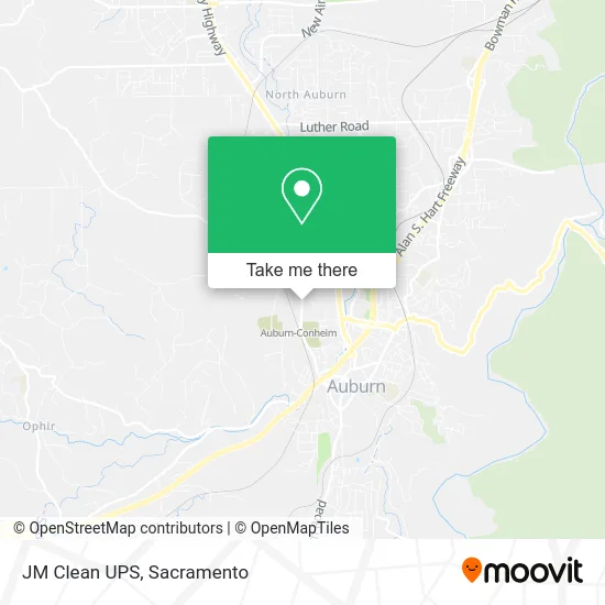 Mapa de JM Clean UPS