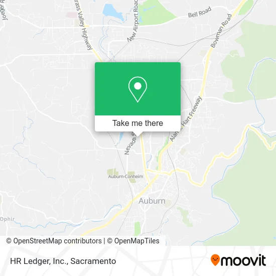 Mapa de HR Ledger, Inc.