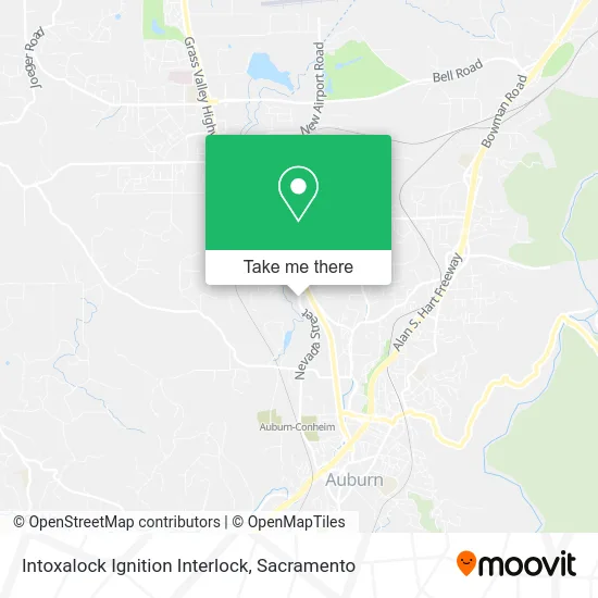 Mapa de Intoxalock Ignition Interlock