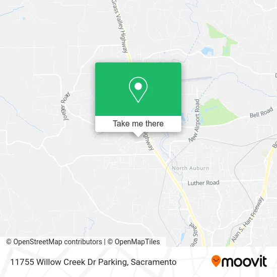 11755 Willow Creek Dr Parking map