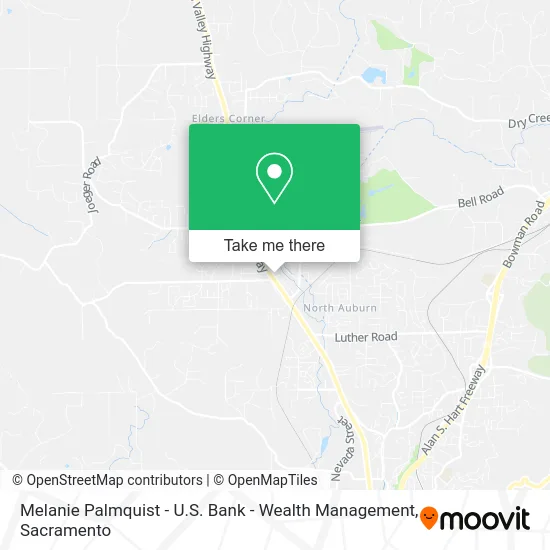 Mapa de Melanie Palmquist - U.S. Bank - Wealth Management