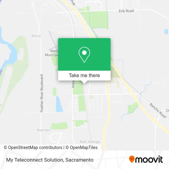 Mapa de My Teleconnect Solution