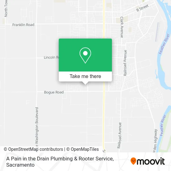 Mapa de A Pain in the Drain Plumbing & Rooter Service