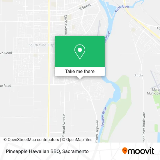 Mapa de Pineapple Hawaiian BBQ