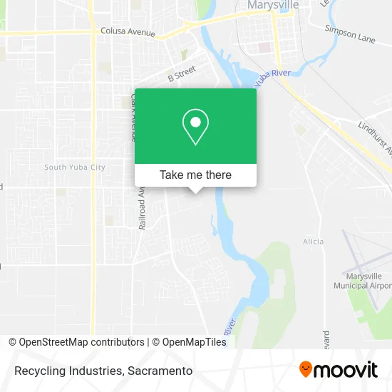 Mapa de Recycling Industries