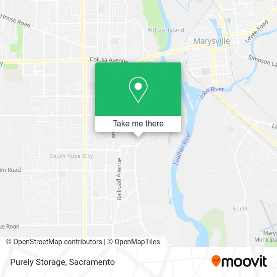Mapa de Purely Storage