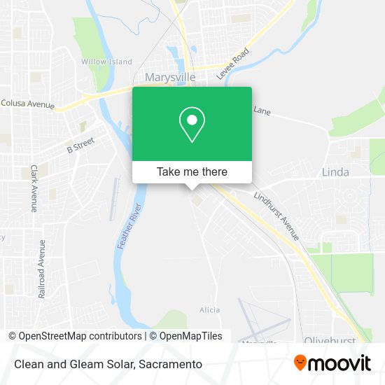 Clean and Gleam Solar map