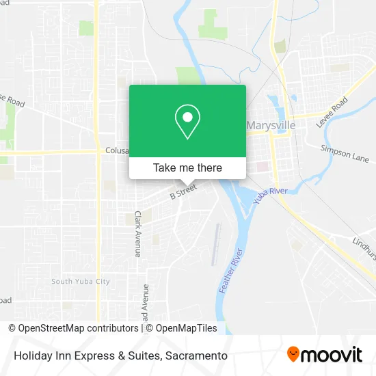 Mapa de Holiday Inn Express & Suites