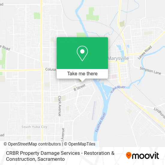 Mapa de CRBR Property Damage Services - Restoration & Construction