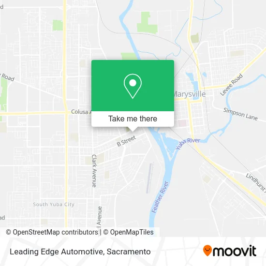 Leading Edge Automotive map