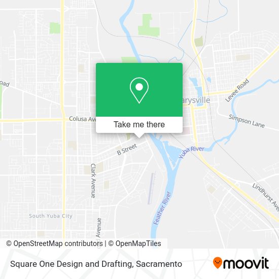 Square One Design and Drafting map