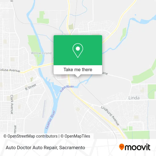Mapa de Auto Doctor Auto Repair