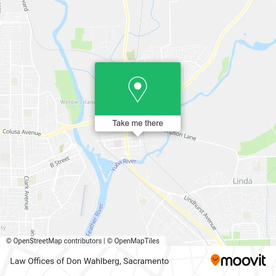 Mapa de Law Offices of Don Wahlberg