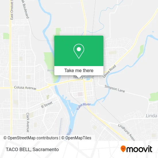 Mapa de TACO BELL
