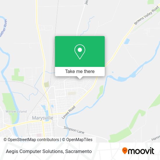 Aegis Computer Solutions map