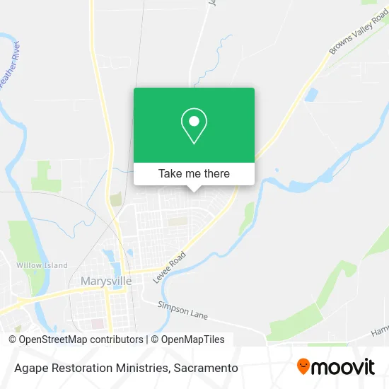 Agape Restoration Ministries map