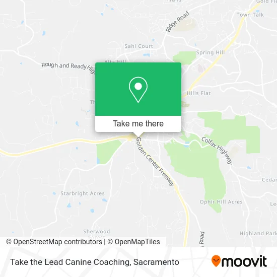 Mapa de Take the Lead Canine Coaching
