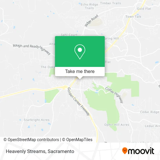 Mapa de Heavenly Streams