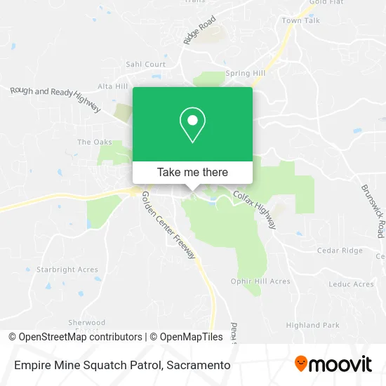 Mapa de Empire Mine Squatch Patrol