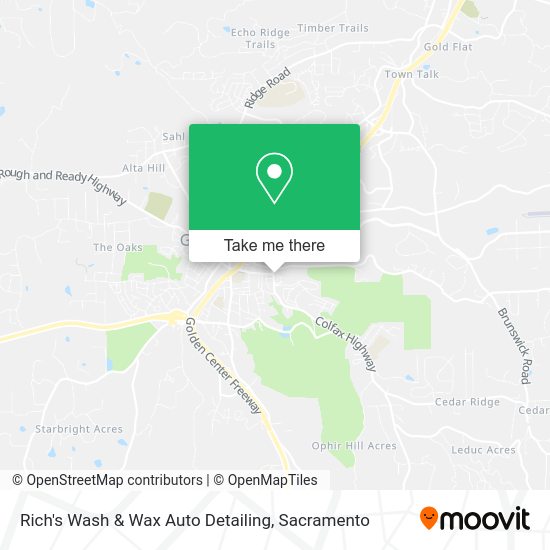 Rich's Wash & Wax Auto Detailing map