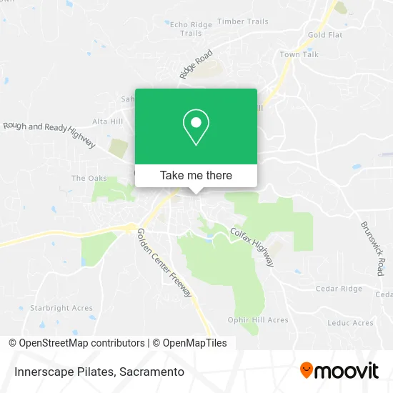 Mapa de Innerscape Pilates