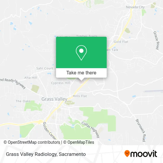 Mapa de Grass Valley Radiology