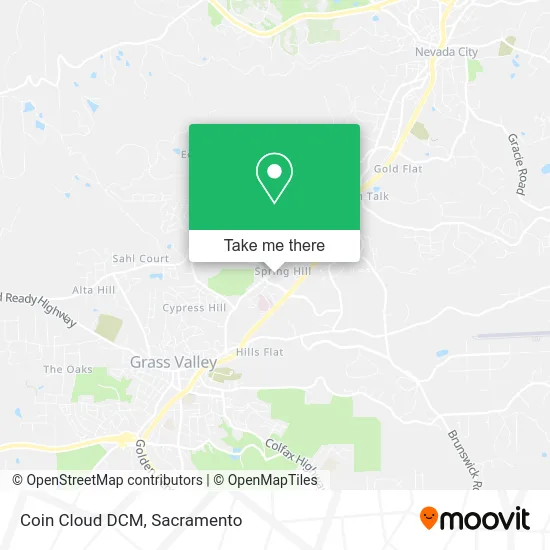 Mapa de Coin Cloud DCM