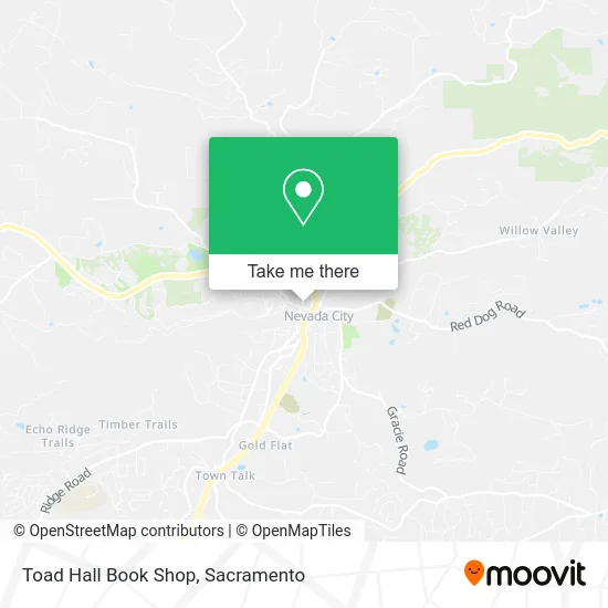 Mapa de Toad Hall Book Shop