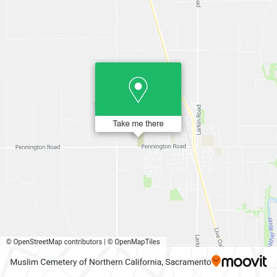 Mapa de Muslim Cemetery of Northern California