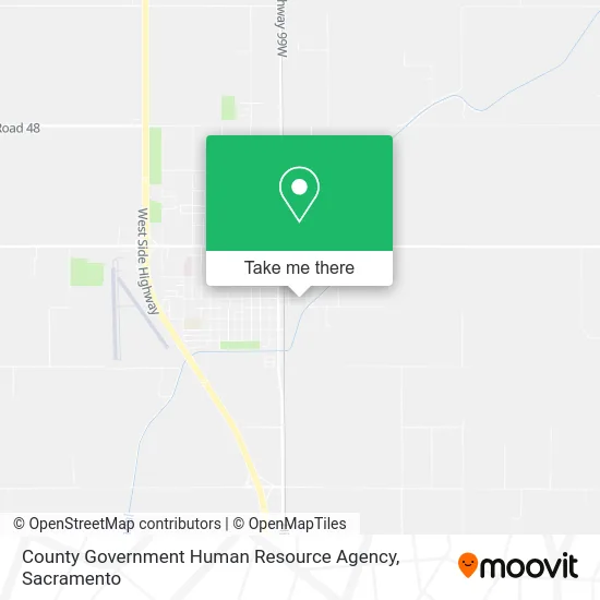 County Government Human Resource Agency map