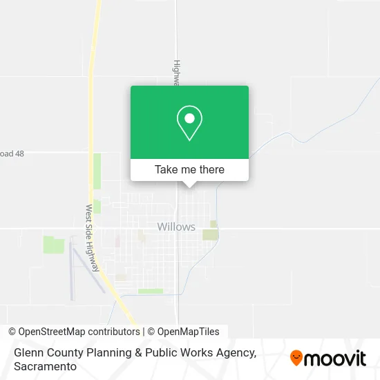 Mapa de Glenn County Planning & Public Works Agency