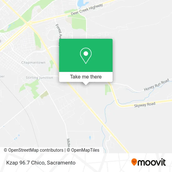 Mapa de Kzap 96.7 Chico