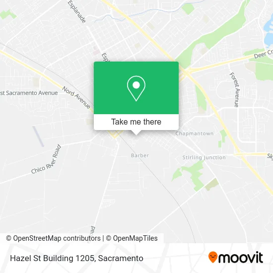 Mapa de Hazel St Building 1205