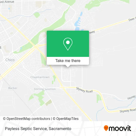 Mapa de Payless Septic Service