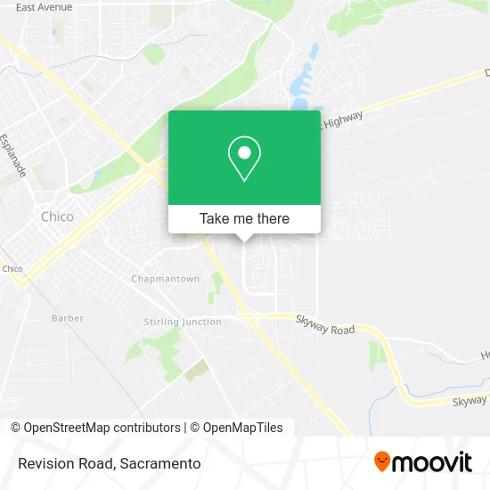 Mapa de Revision Road