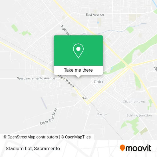 Mapa de Stadium Lot
