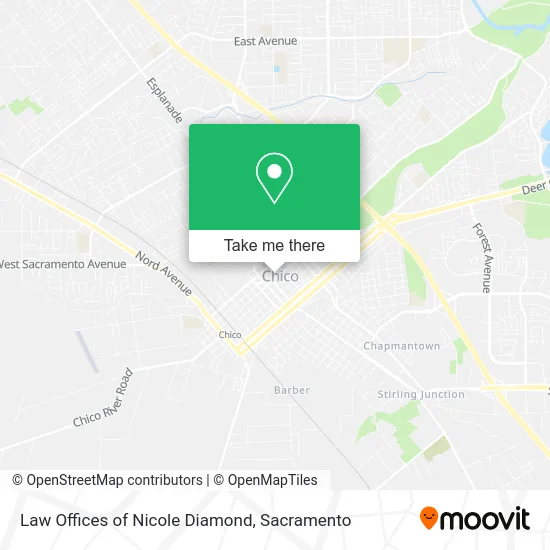 Law Offices of Nicole Diamond map