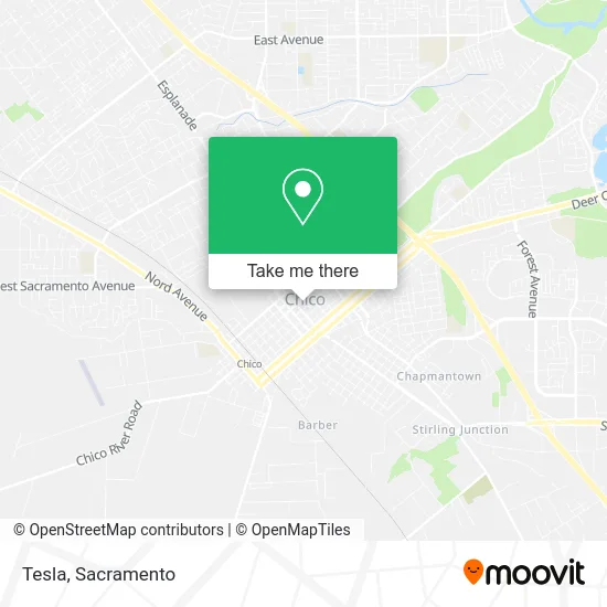 Mapa de Tesla
