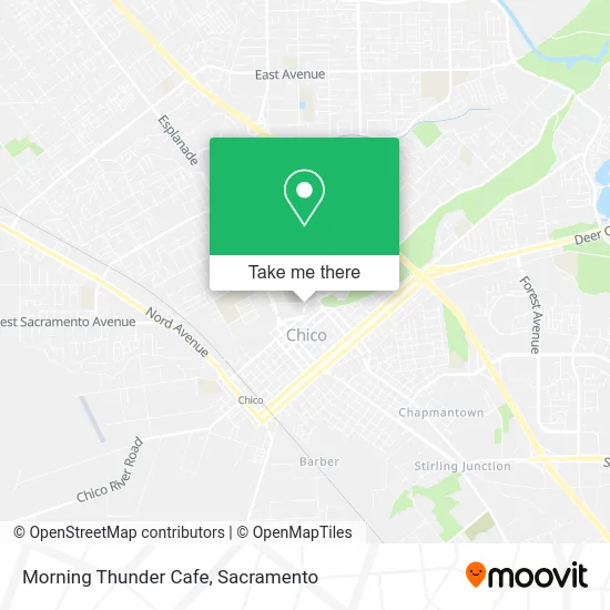 Mapa de Morning Thunder Cafe