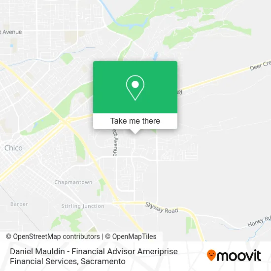 Mapa de Daniel Mauldin - Financial Advisor Ameriprise Financial Services