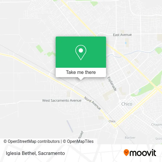 Mapa de Iglesia Bethel